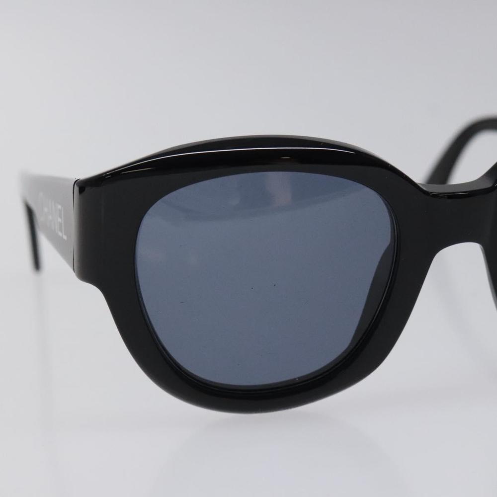 CHANEL Sunglasses plastic Black CC Auth bs25916 - Picture 6 of 11